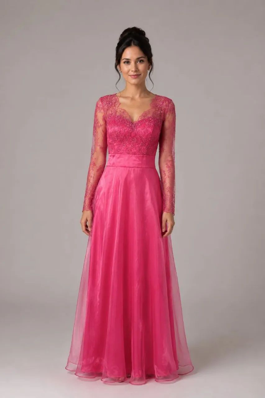 Vestido Rosa P - Foto 2