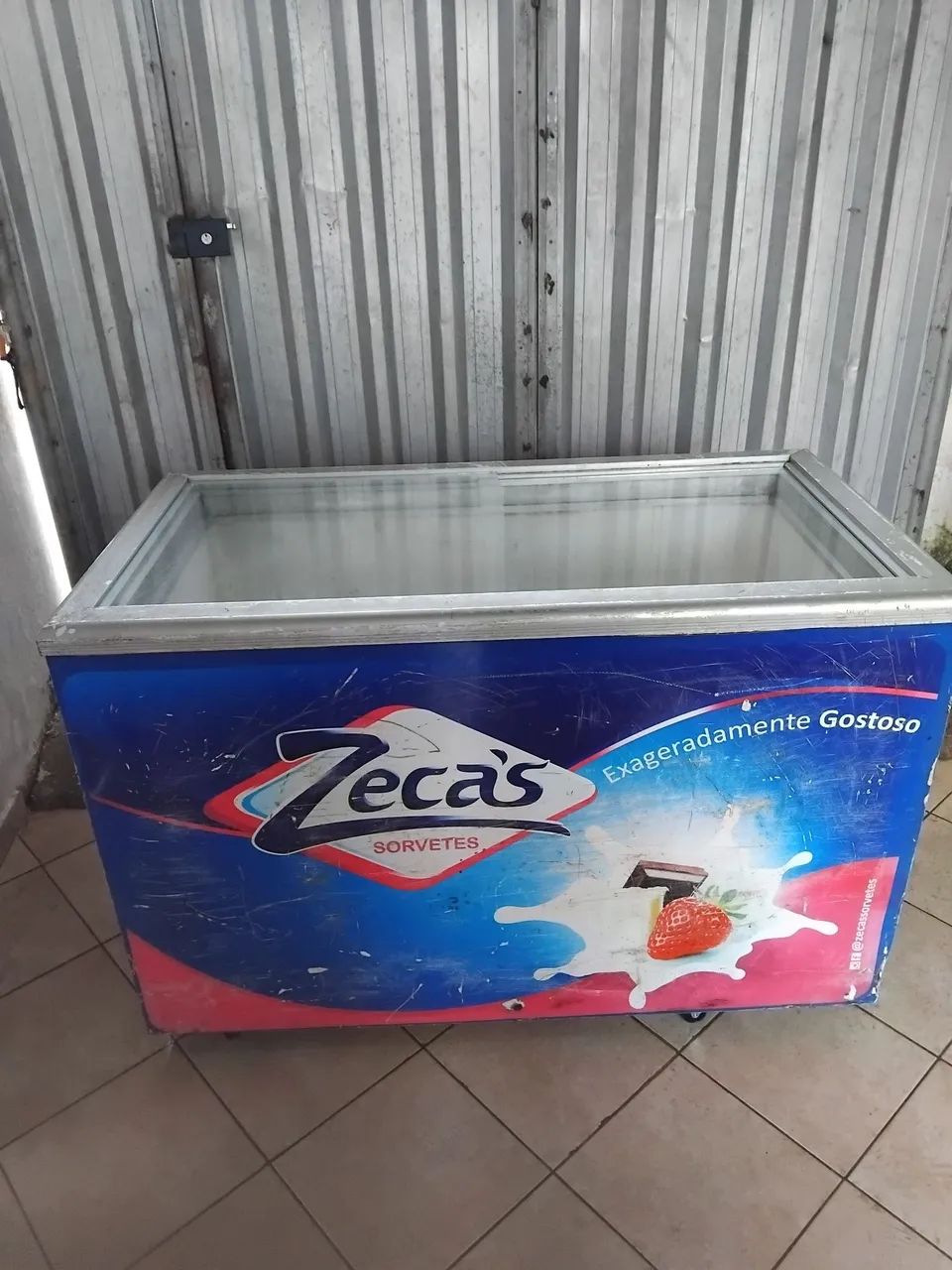 Freezer horizontal 530L 