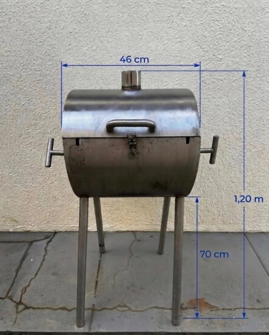Churrasqueira inox oportunidade 