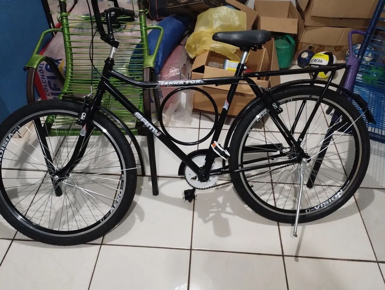 Bicicleta nova barra forte  - Foto 5