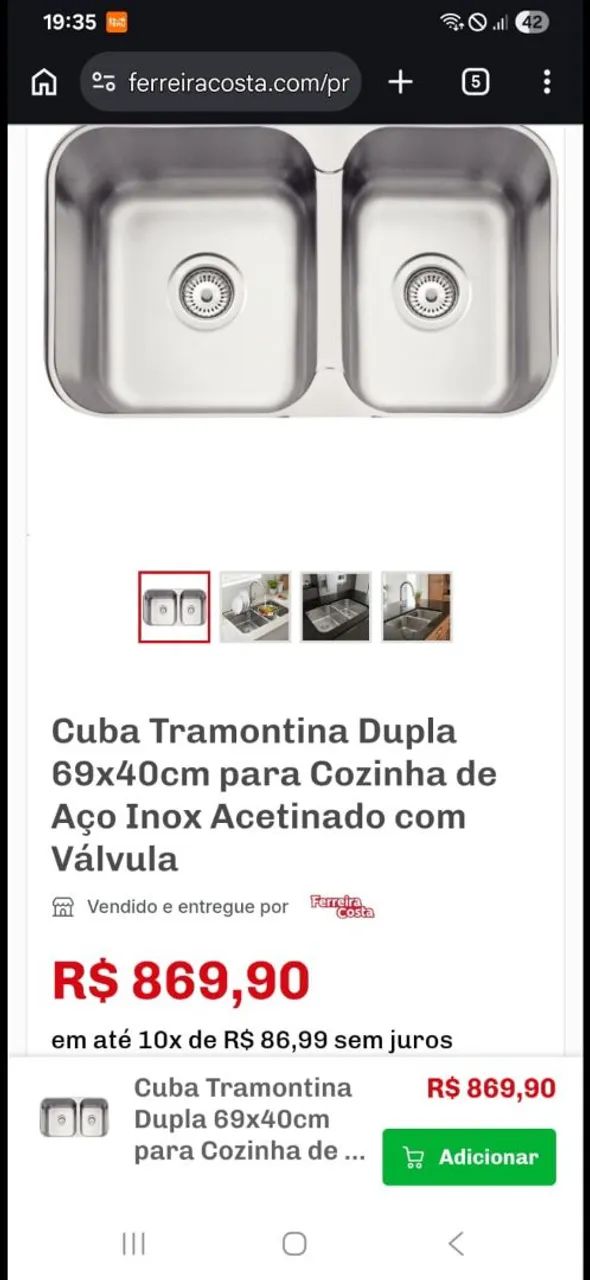 Cuba Tramontina Dupla  - Foto 4