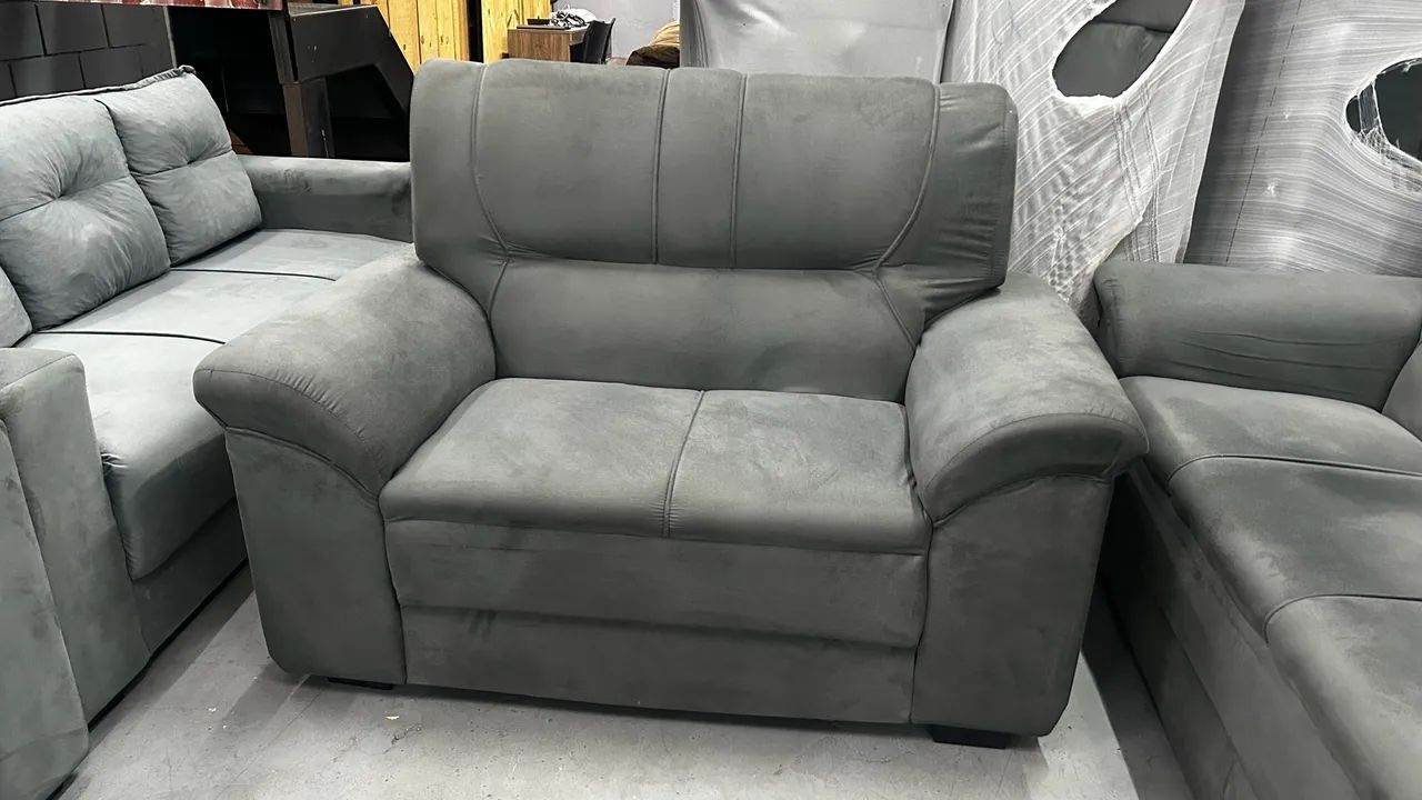 Sofá Fixo 2 Lugares NOVO ( Direto da Fábrica )  - Foto 3