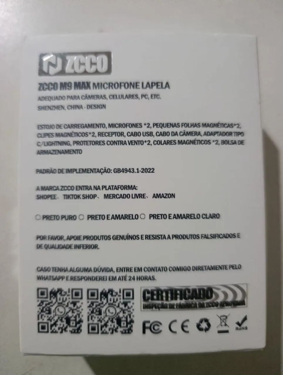 Microfone lapela - Foto 3
