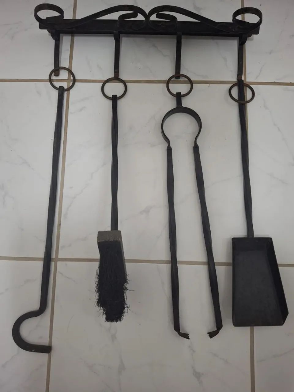 KIT p/ Lareira em Ferro. 