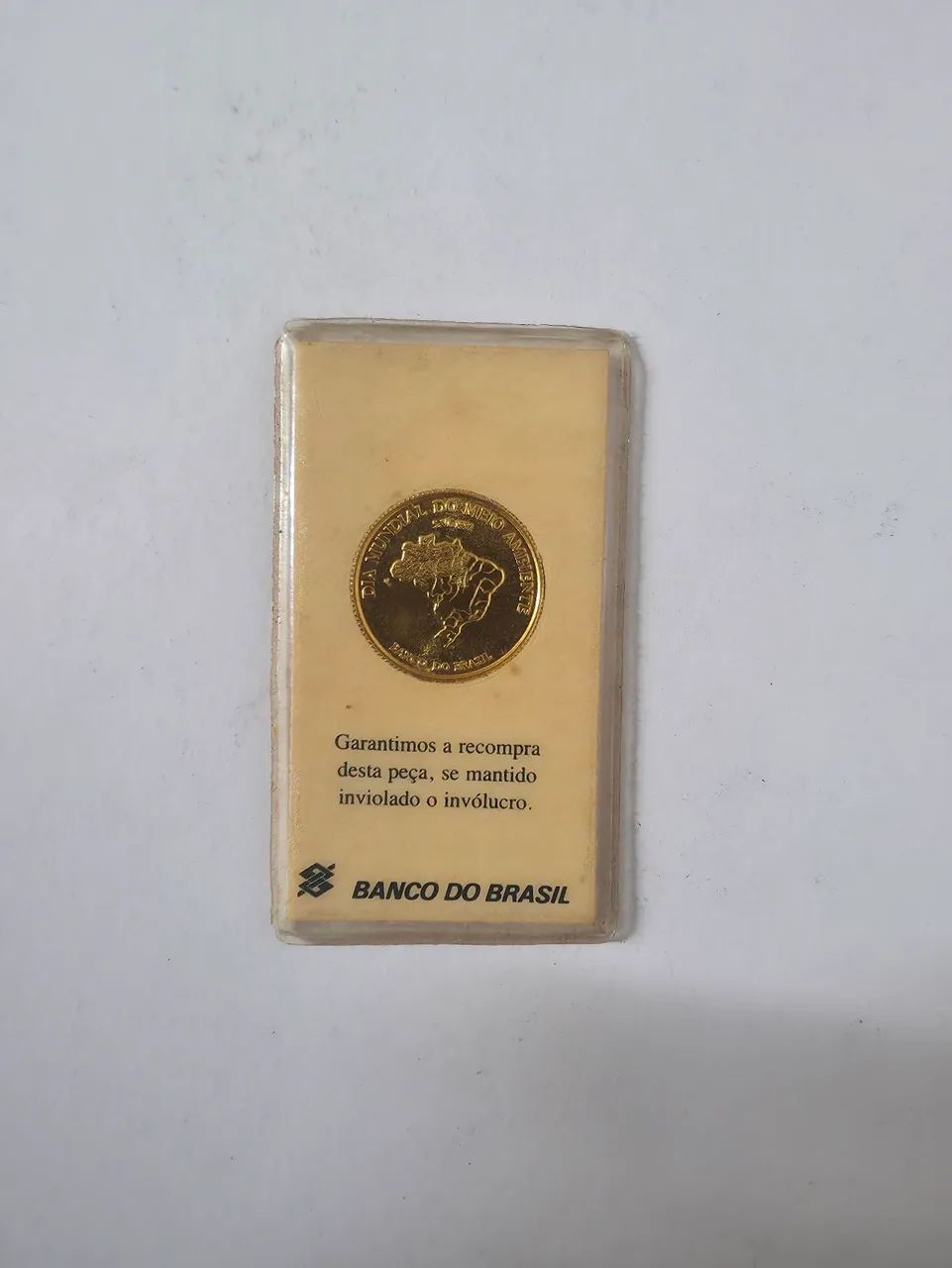 Moeda de ouro banco do Brasil  - Foto 2