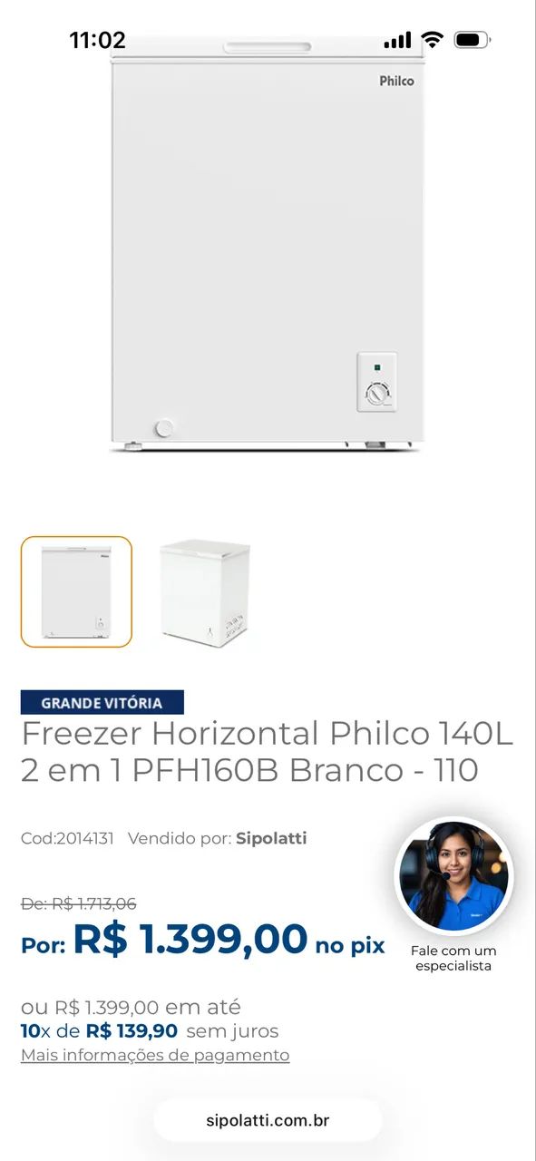 FREEZER PHILCO - Foto 3