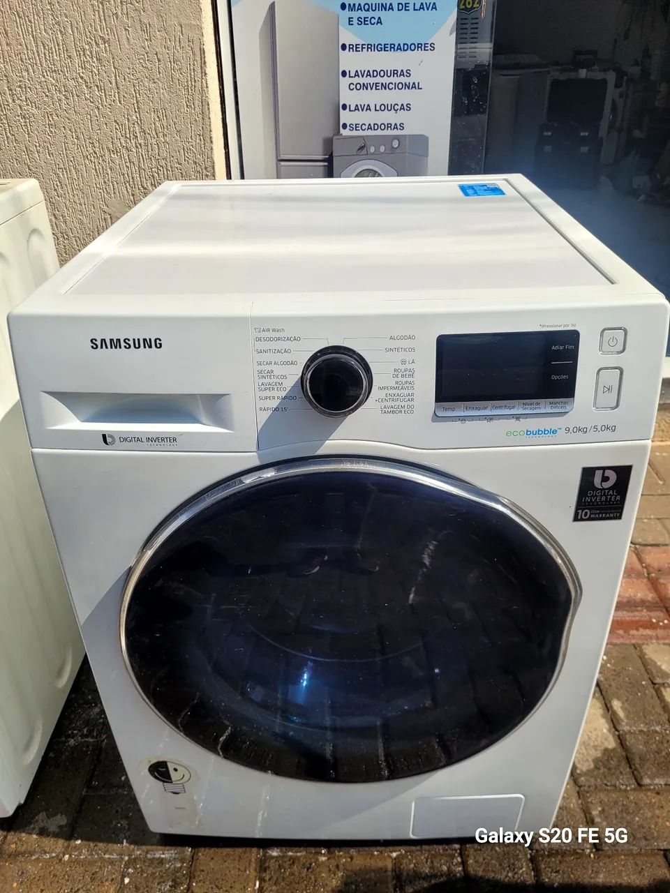 LAVA E SECA SAMSUNG IMPECÁVEL 