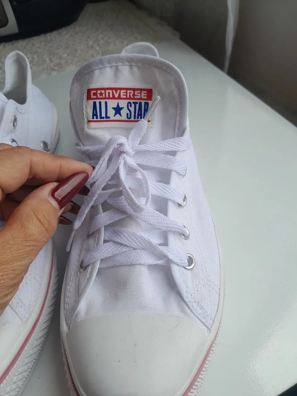 Tênis Allstar Converse Branco  Tam:40 - Foto 2
