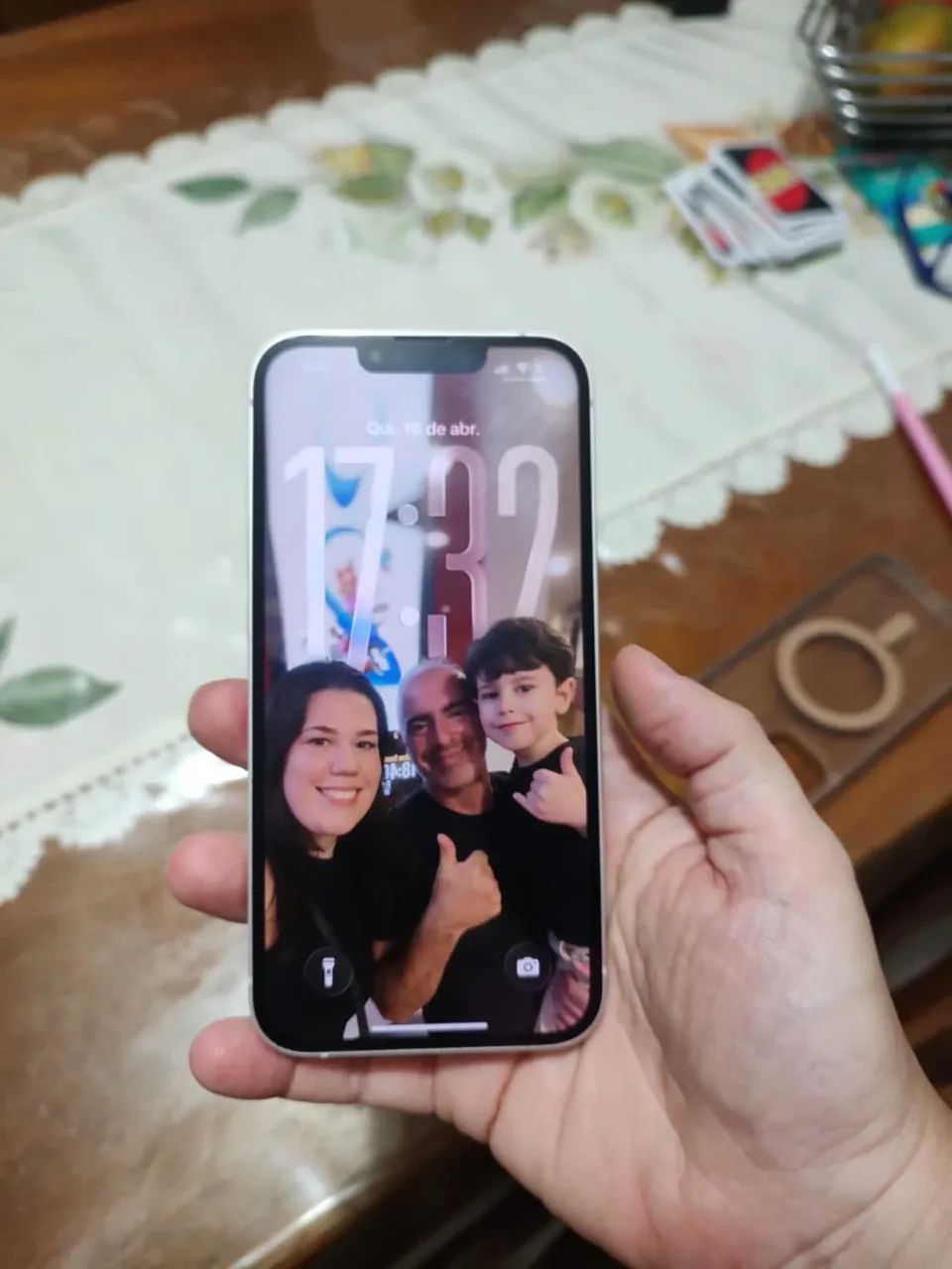 iPhone 13 128gb branco novíssimo  - Foto 2