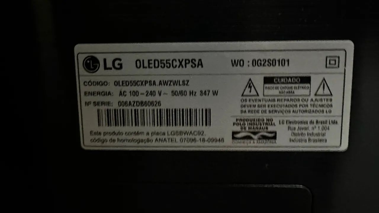 Tv LG Oled 55 polegadas - Foto 2