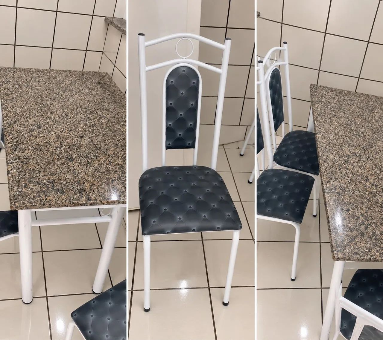 Mesa de jantar 4 cadeiras - Foto 5