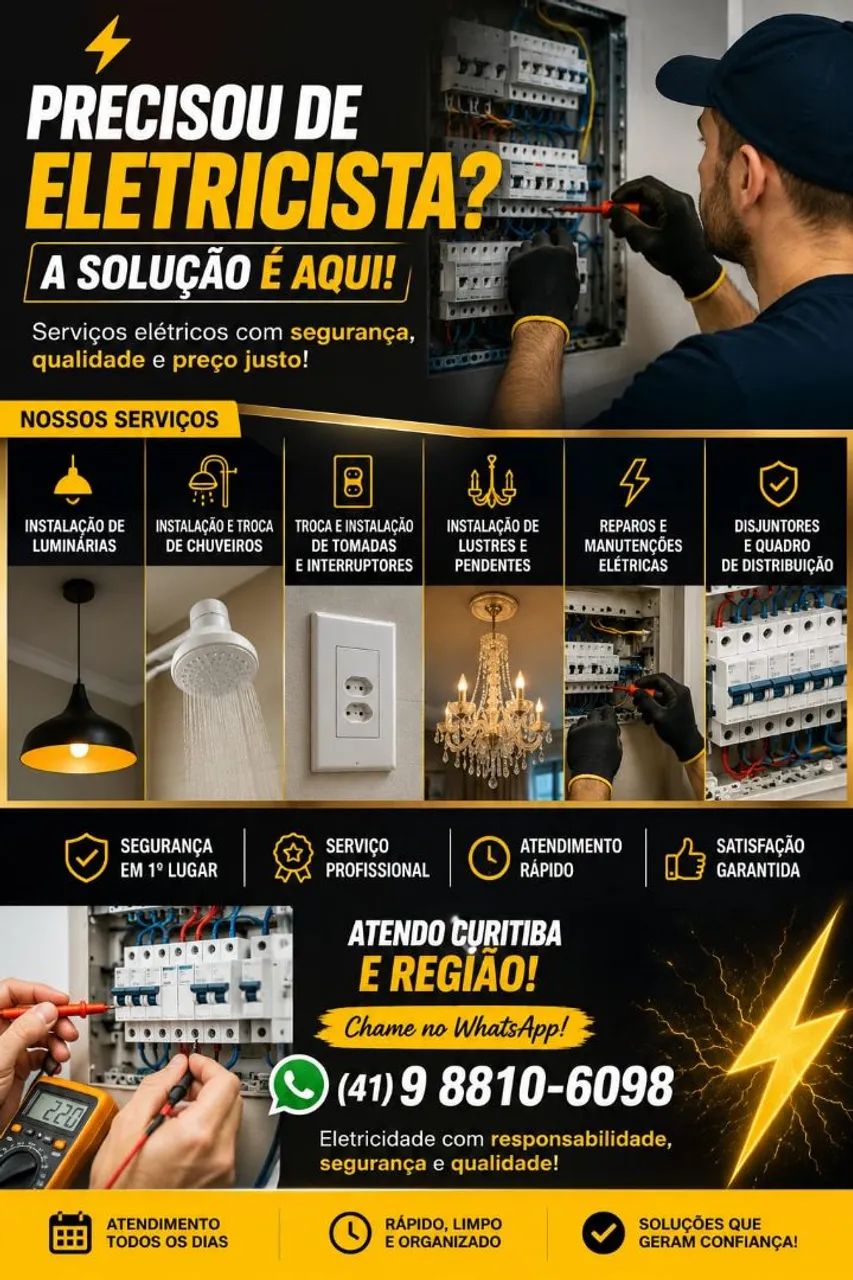 Eletricista cwb 