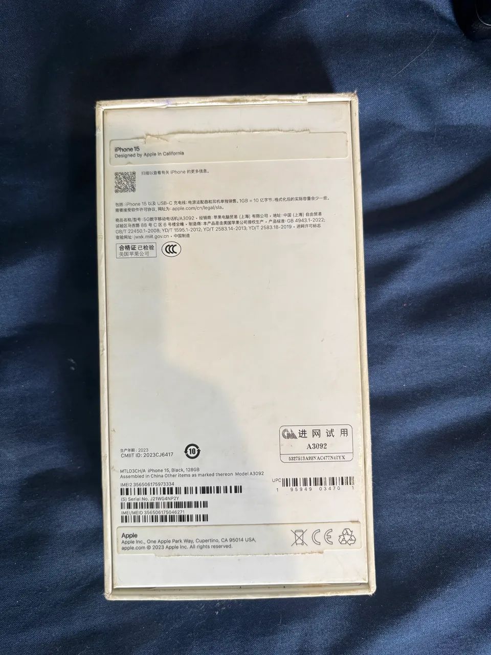 Caixa vazia iPhone 15 - Foto 5