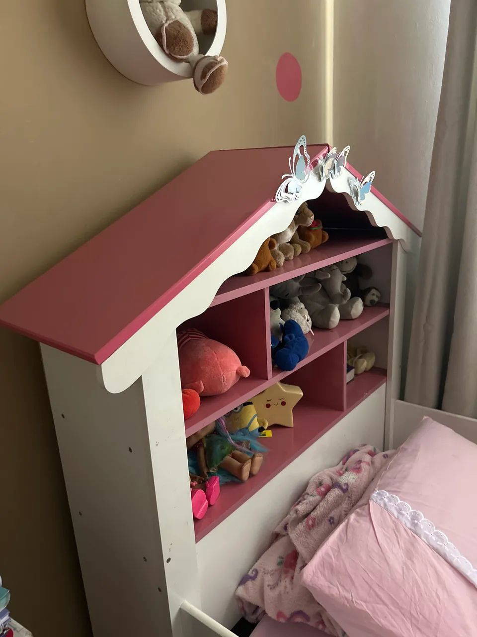 Cama casinha rosa - Foto 4