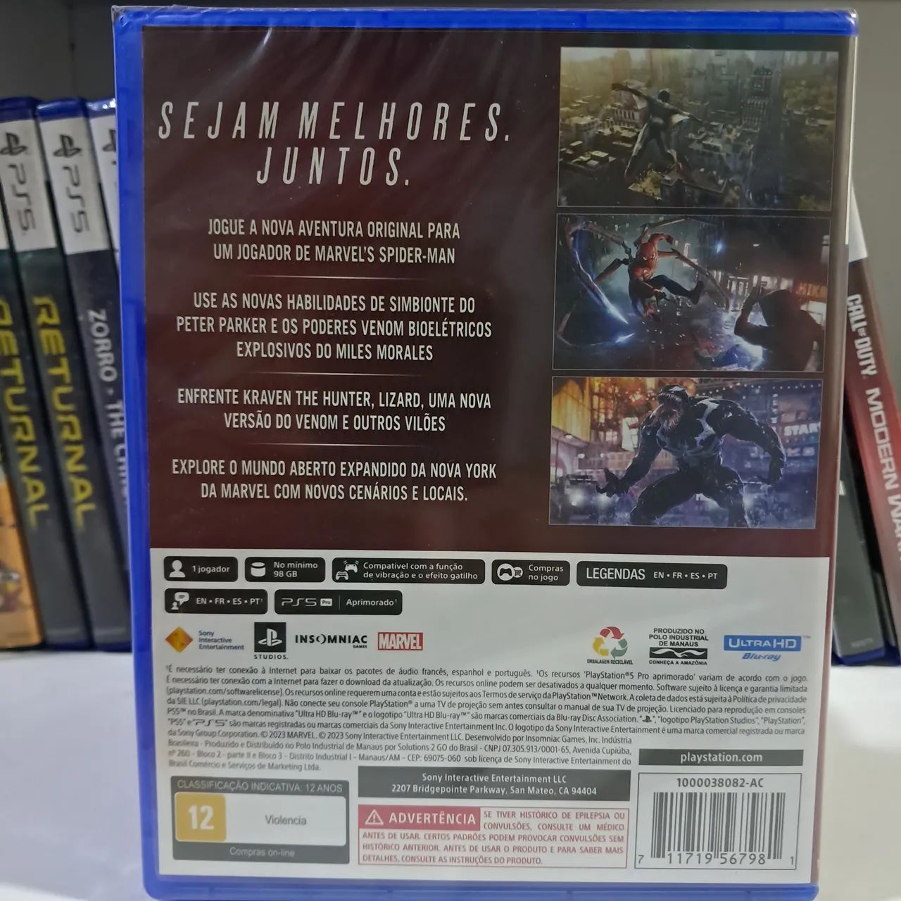 SPIDER MAN 2 - PS5 ( LACRADO) - Foto 2