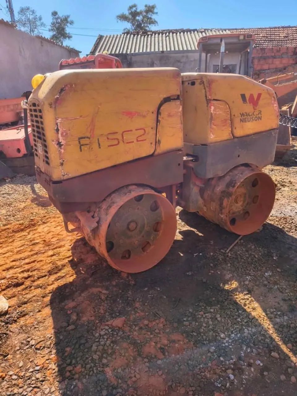 MINI ROLO COMPACTADOR TRINCHEIRA - WACKER NEUSON  - Foto 4