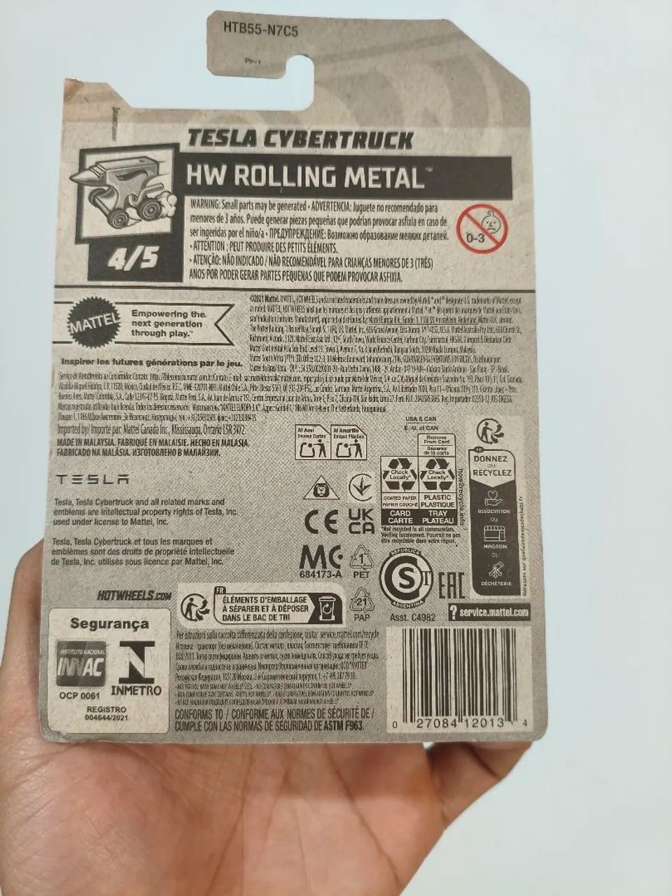 Cybertruck tesla Hotwheels  - Foto 2