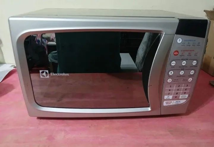 Microondas Electrolux Cinza Espelhado 25L 