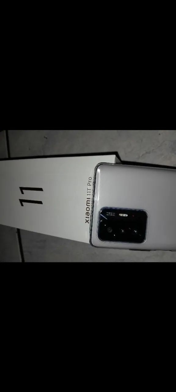 Vende-se Telemóvel Xiaomi 11T Pro - 128GB - Branco - Com Caixa - Foto 2