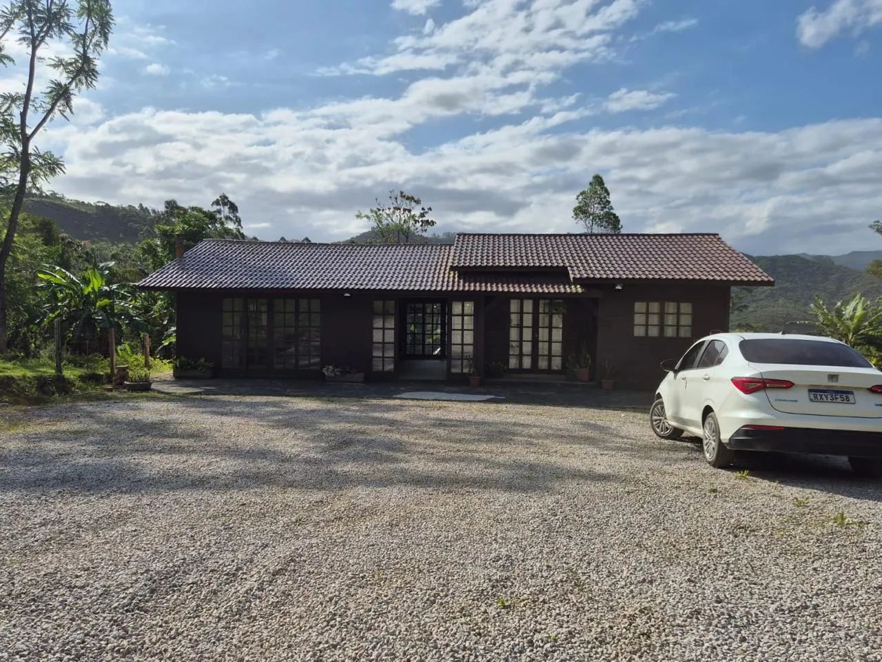 Casa no sítio mensal 