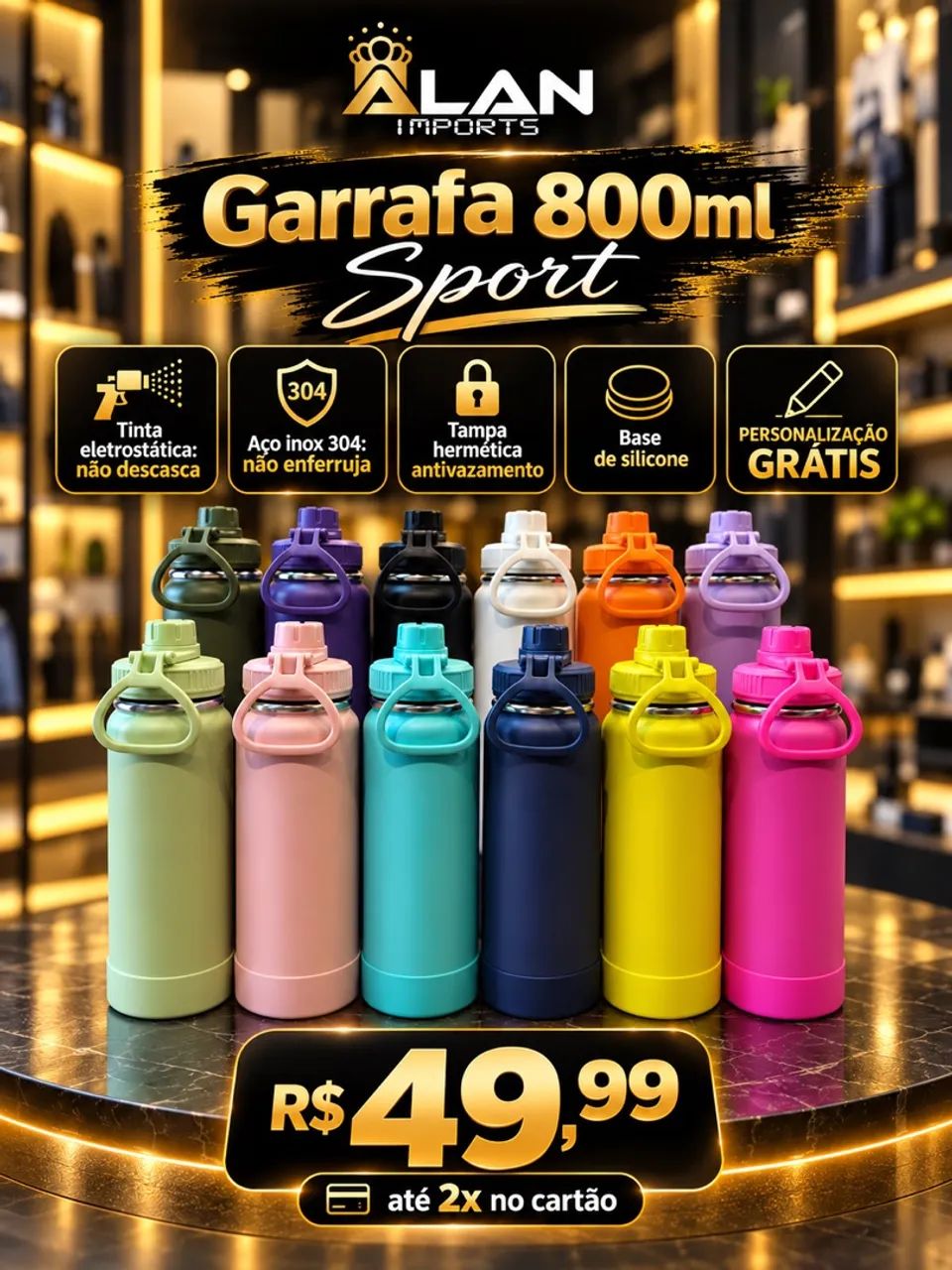 Garrafas Térmica Personalizada