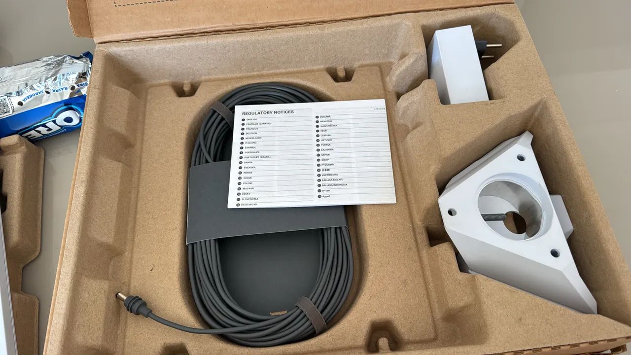 STARLINK com kit powerbank e cabo  - Foto 4
