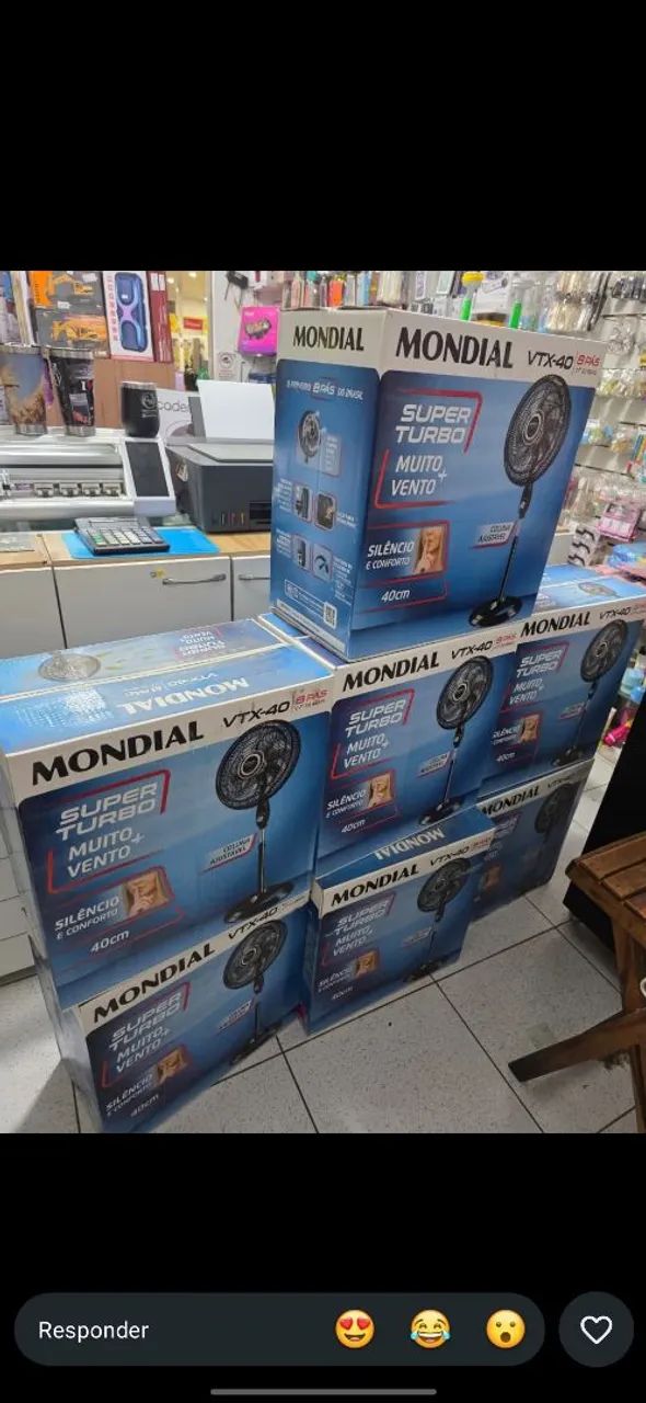 Ventilador coluna 8 Pás 