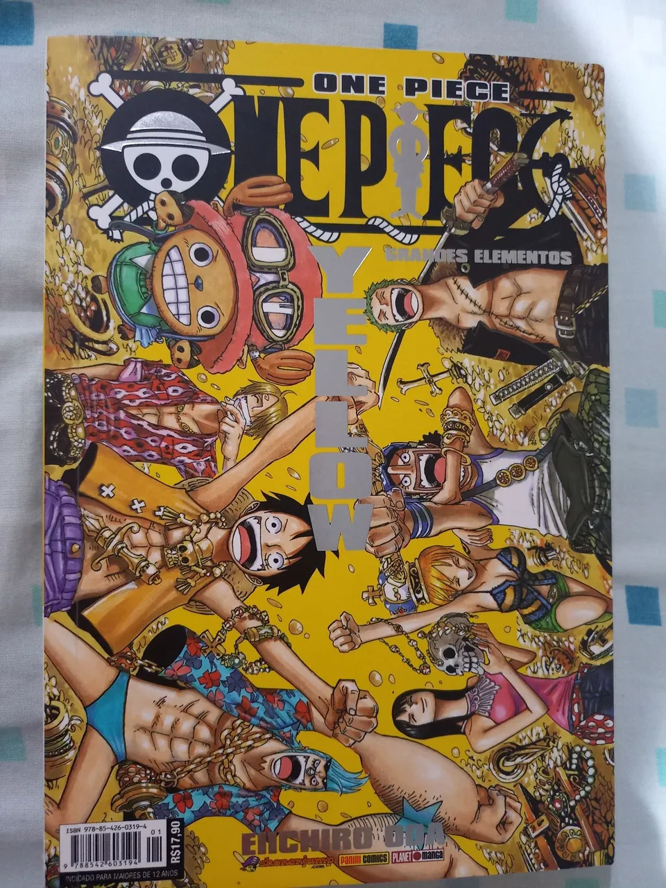 Mangá One Piece Yellow - Grandes Elementos (Databook Panini