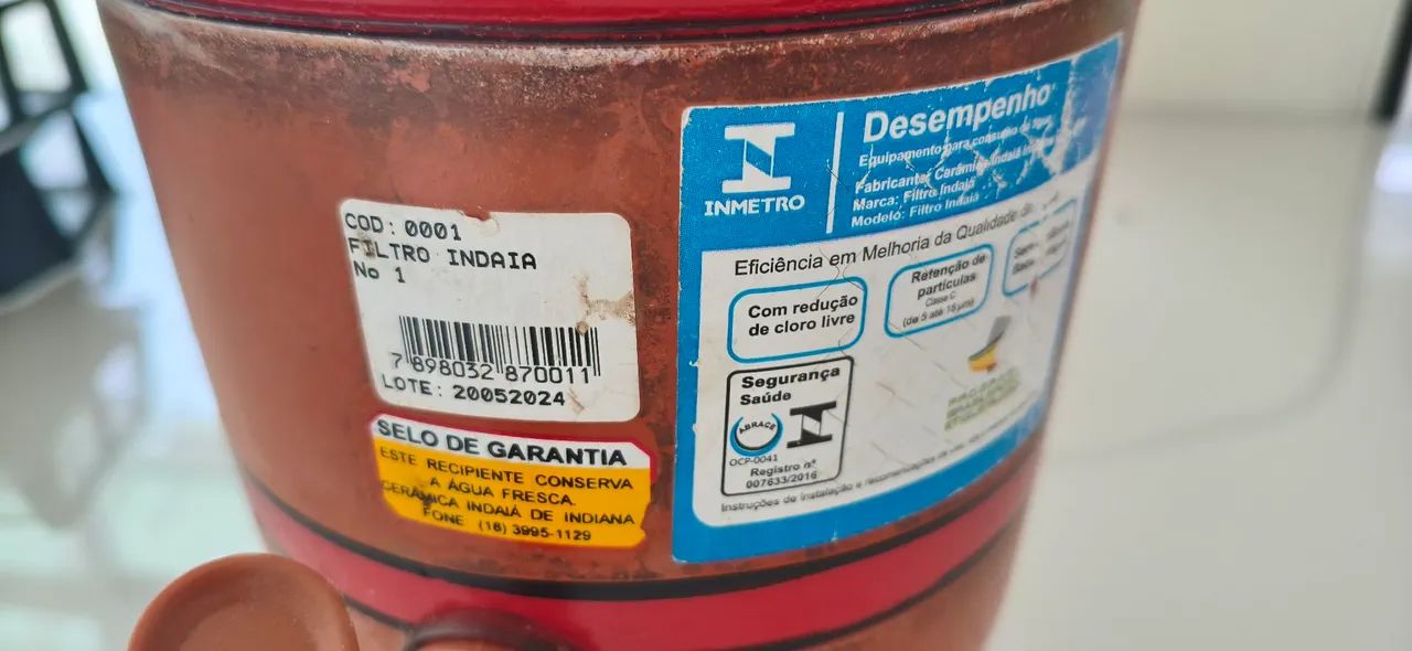 Filtro de  barro para vida saudável  - Foto 2