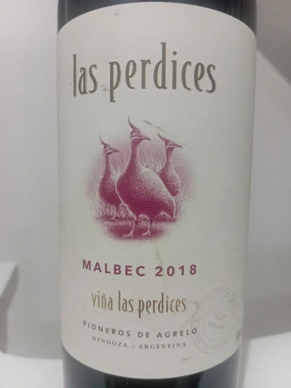 Vinho Las Perdices Malbec 2018 - Argentino Premium - Foto 2
