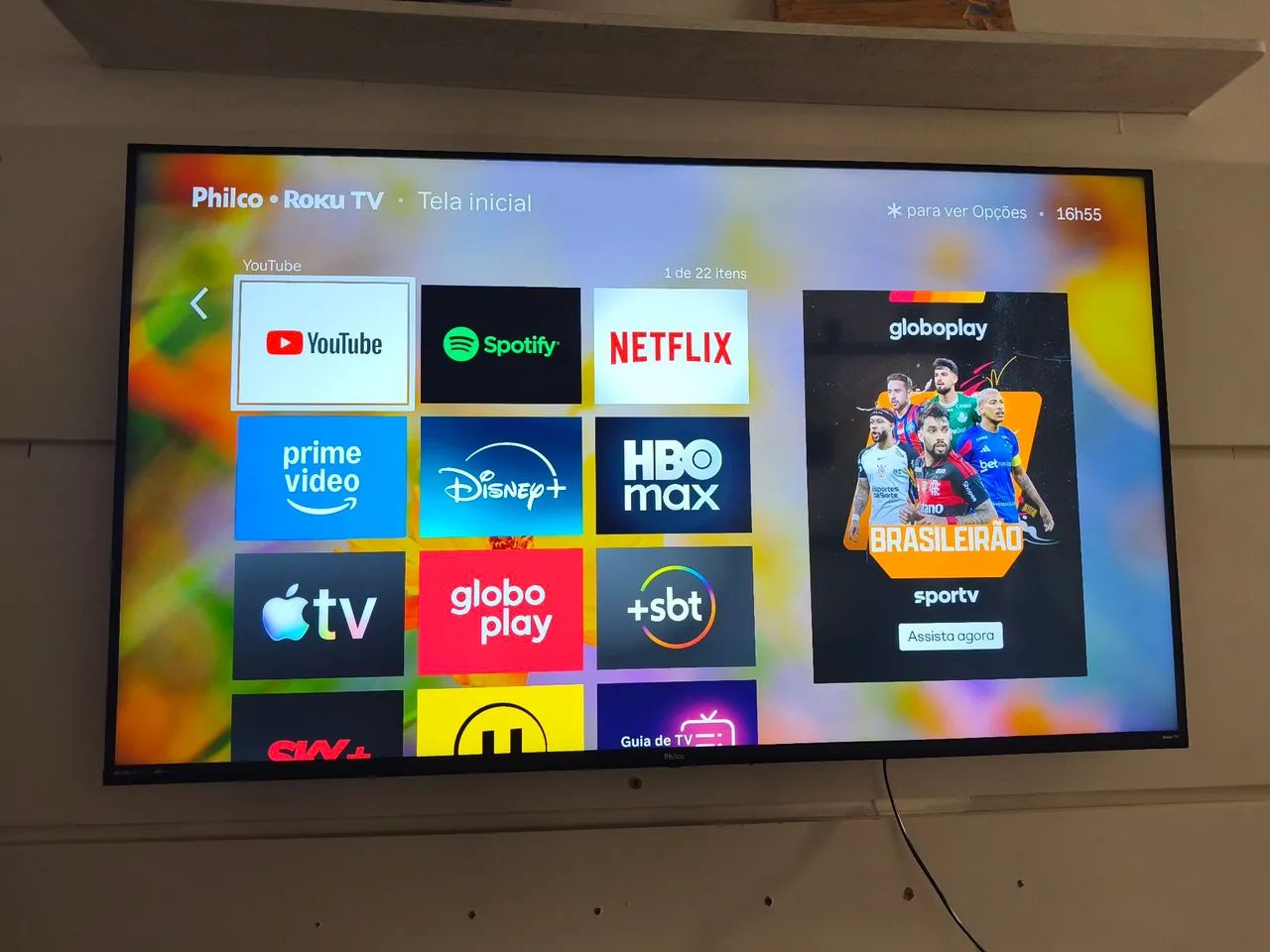 SMART TV PHILCO ROKU 50 POLEGADAS 4K - Foto 2