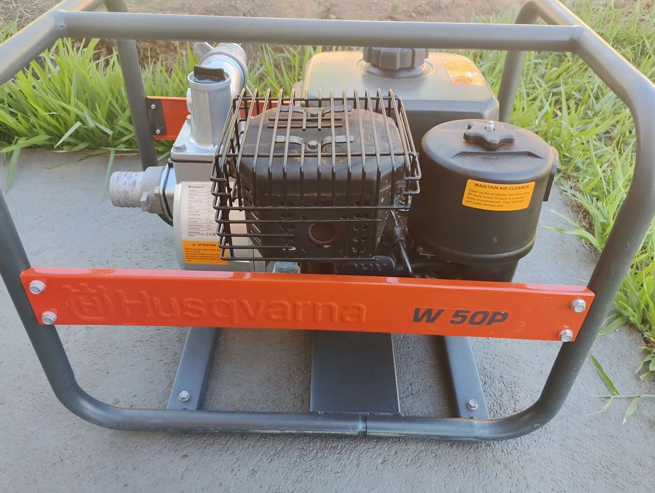 Motobomba Husqvarna W50p 5,7hp Gasolina, 2 Pol. - Foto 4