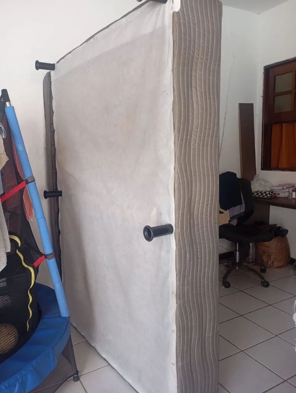 Colchão com base de casal. - Foto 2