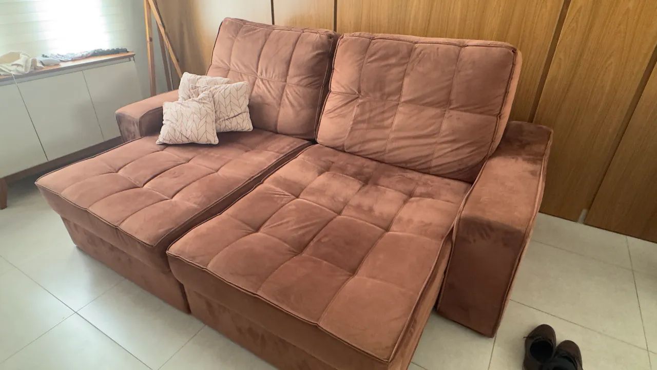 Sofá Retrátil com molas ensacadas  - Foto 3