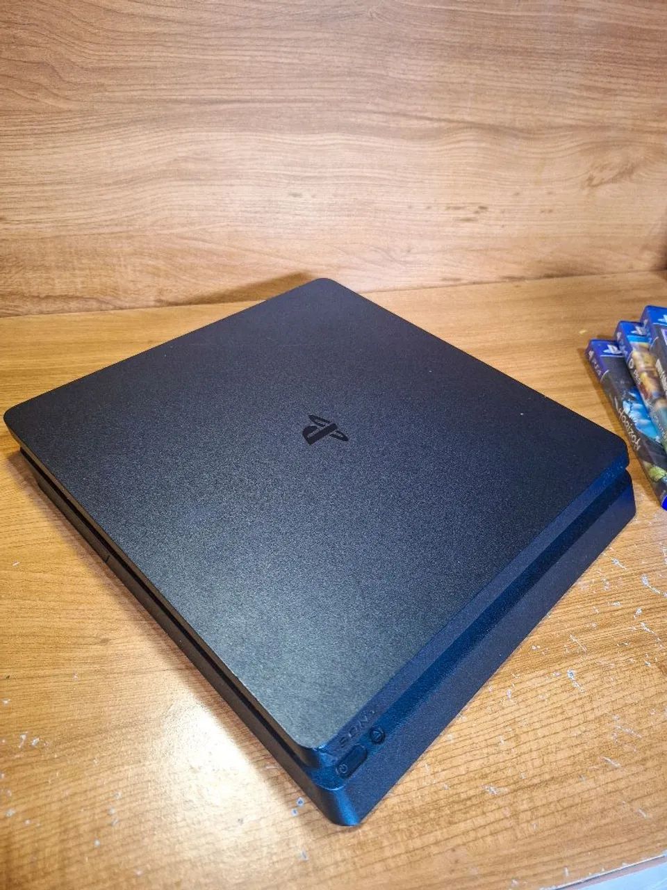 Ps4 Slim + 2 Controles e Jogos - Foto 4
