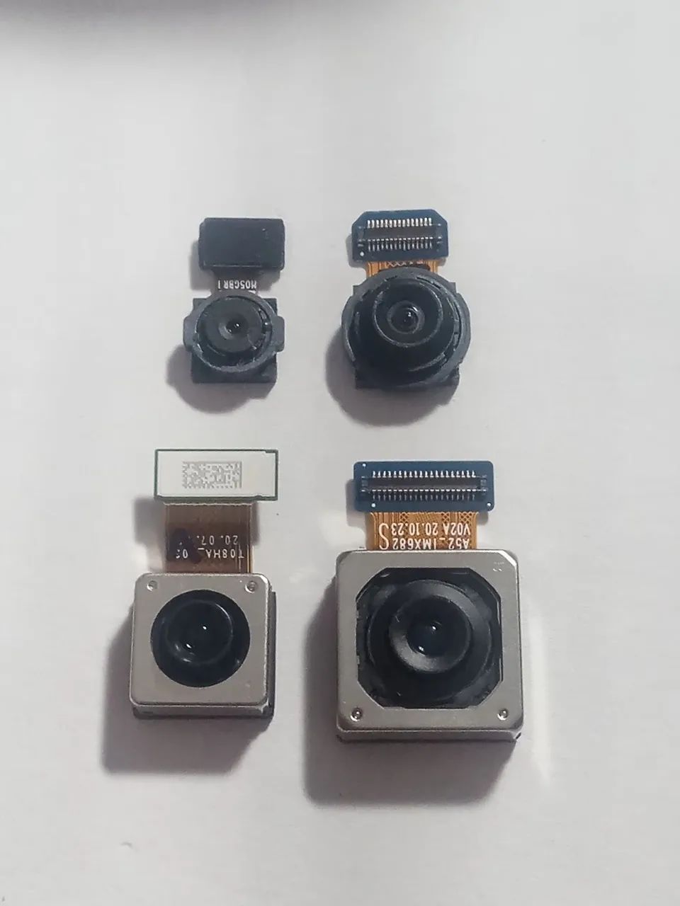 Kit de 4 camera traseira celular Samsung Galaxy A72 original  - Foto 4