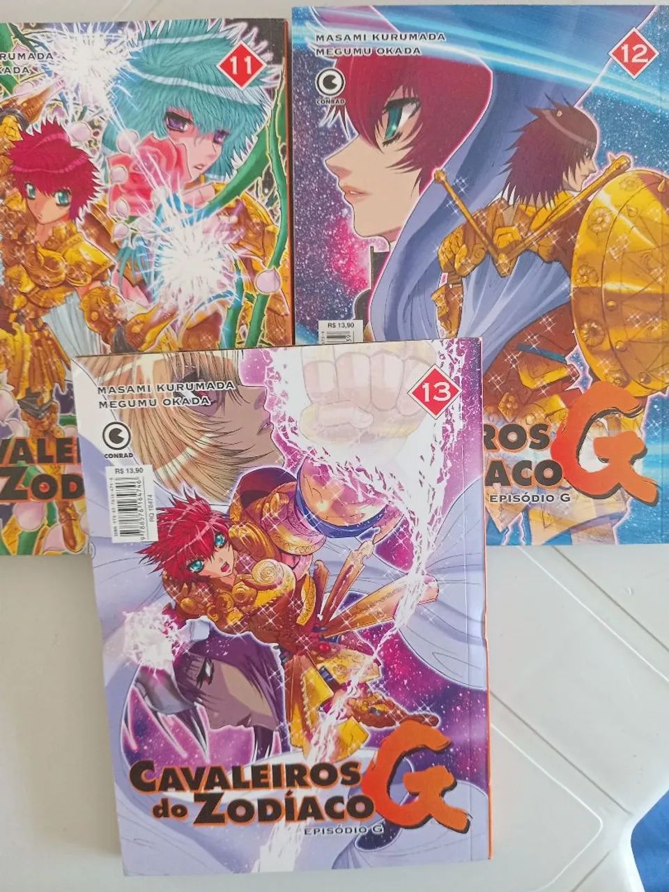 Cavaleiros do Zodíaco Episódio G - Saint Seiya mangás - Livros e