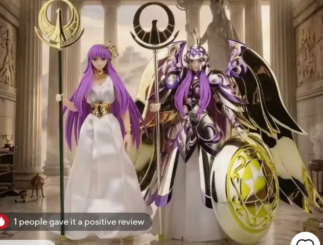 Athena Armadura Divina Cloth Myth EXM +Saori Plain EX MST