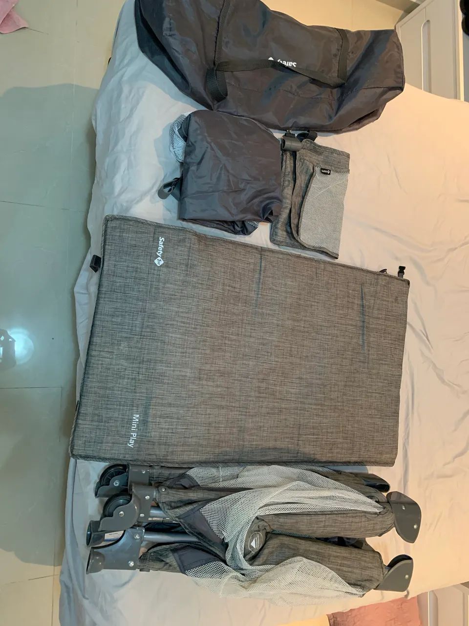 Berço Portátil 1St Safety  - Foto 3