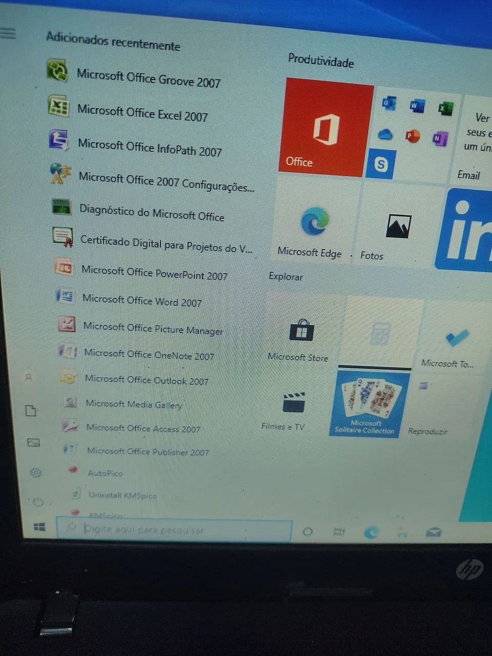 Notebook Hp i5