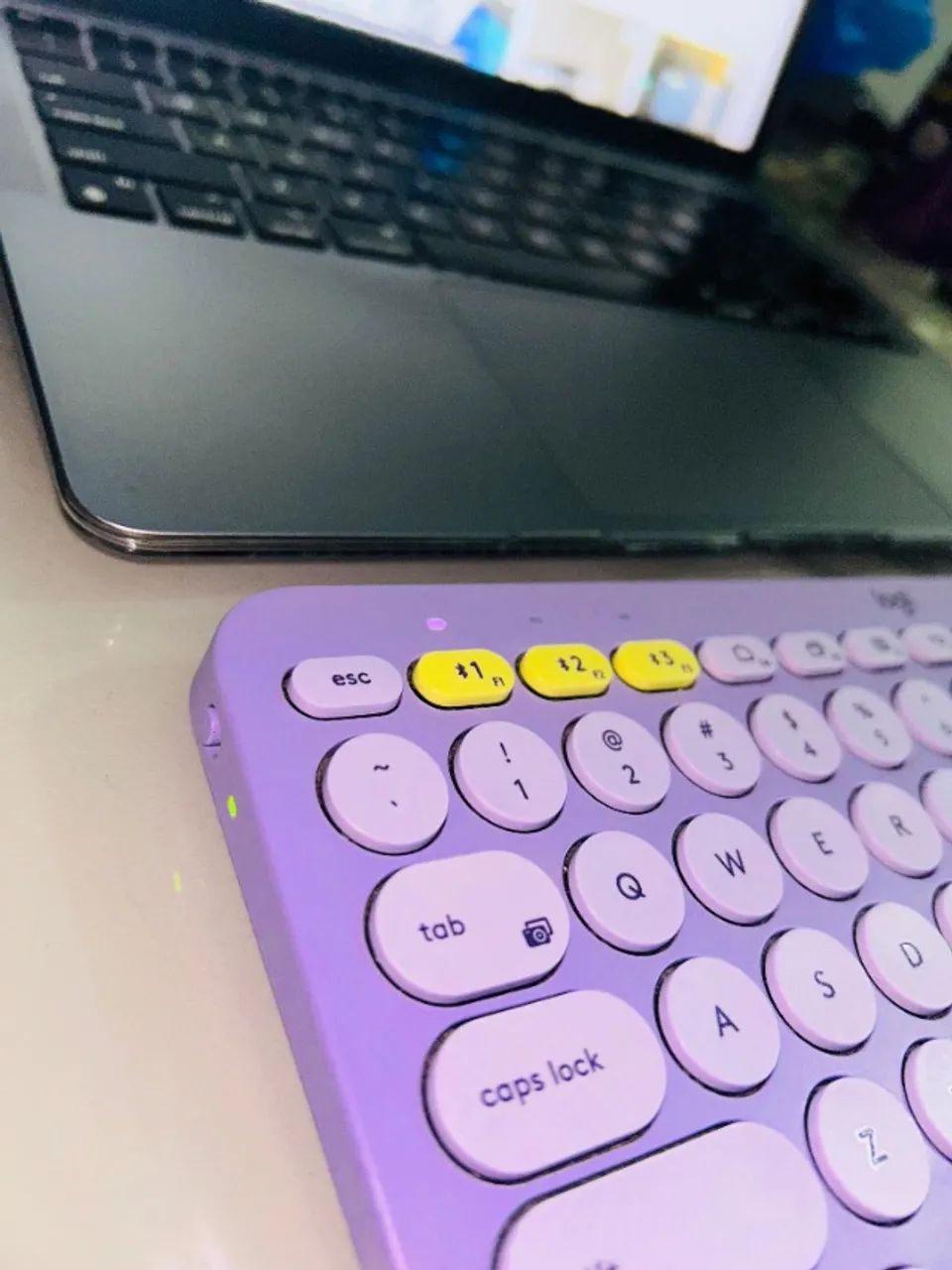 Kit Teclado e Mouse Logitech Bluetooth - Foto 4