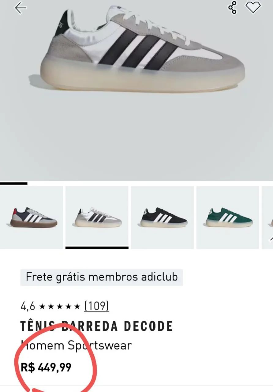 Tênis Adidas 