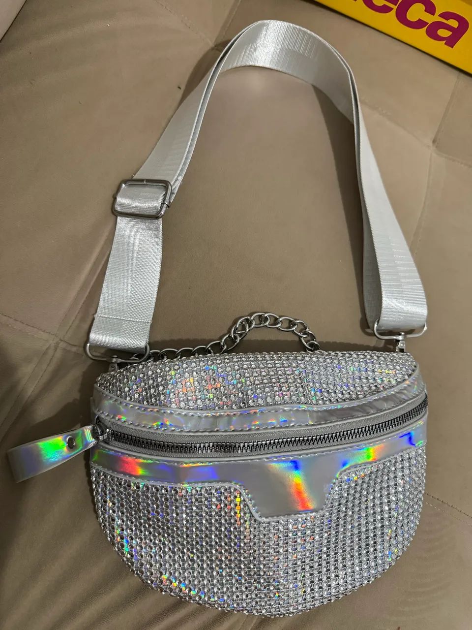 Bolsa prata nova  - Foto 4