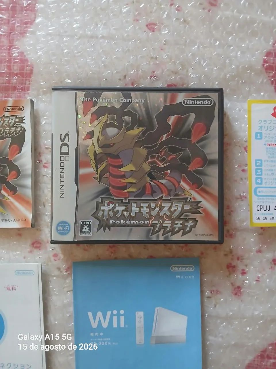 Pokemon Platinum Japonês - Foto 3