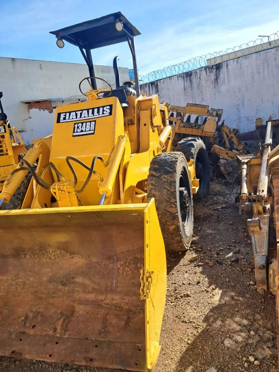Carregadeira fiatallis 134 Br 