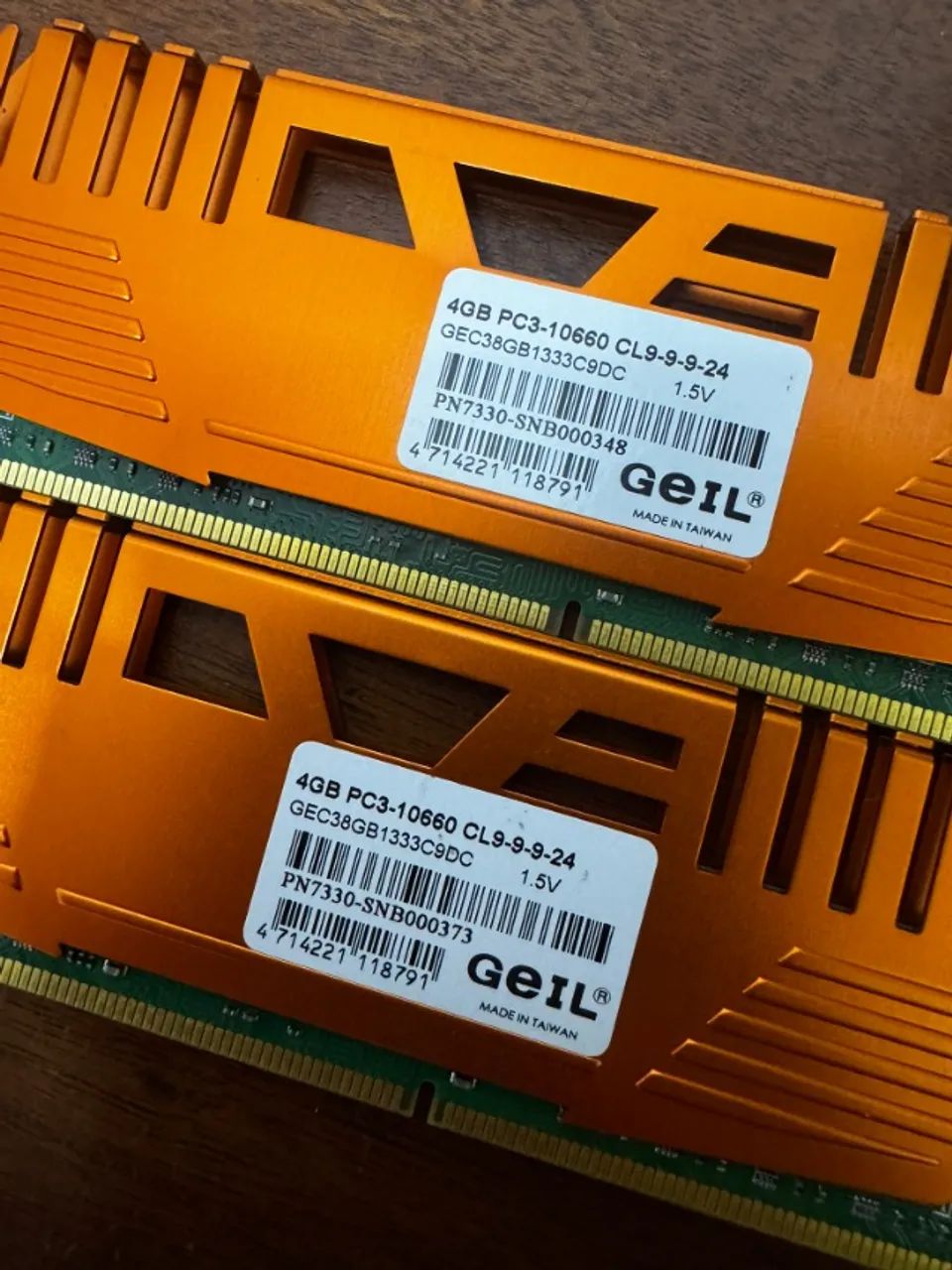 Kit Memória RAM GeIL Enhance Corsa 8GB (2x 4GB) Total 8 GB - DDR3 1333MHz CL9 - Foto 3