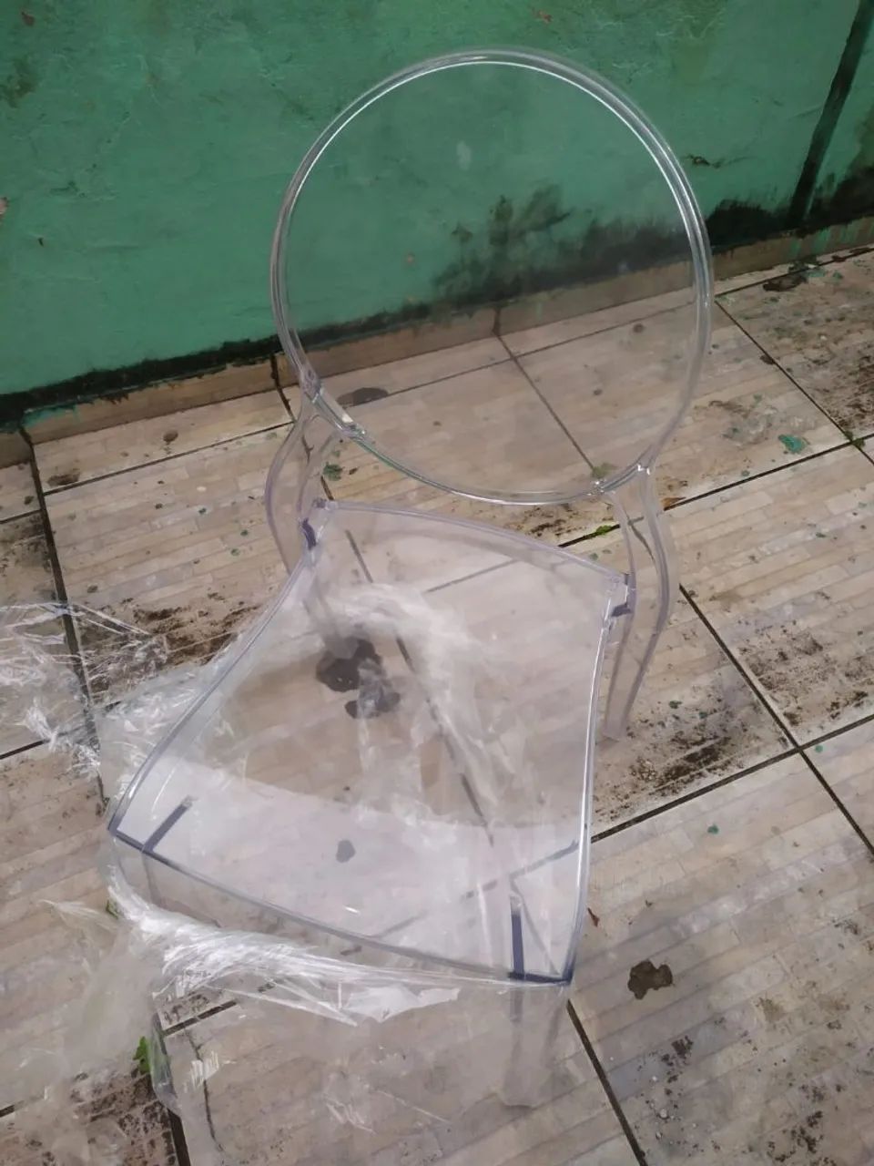 Cadeira acrilica