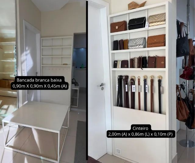 Lote de Móveis Comerciais e Ilumunação para Loja - Foto 4