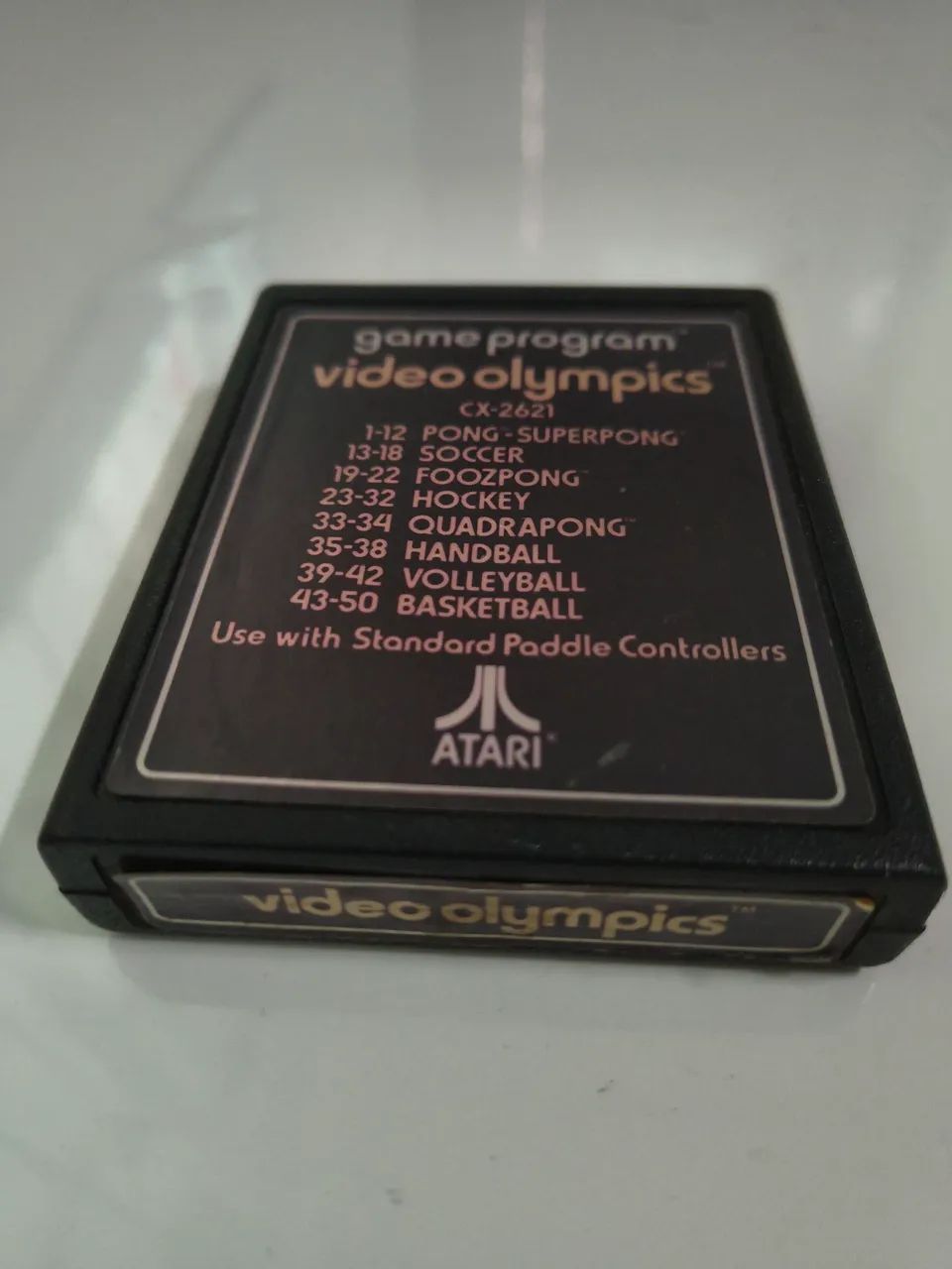 Cartucho VIDEO OLYMPICS Game Program ATARI 2600