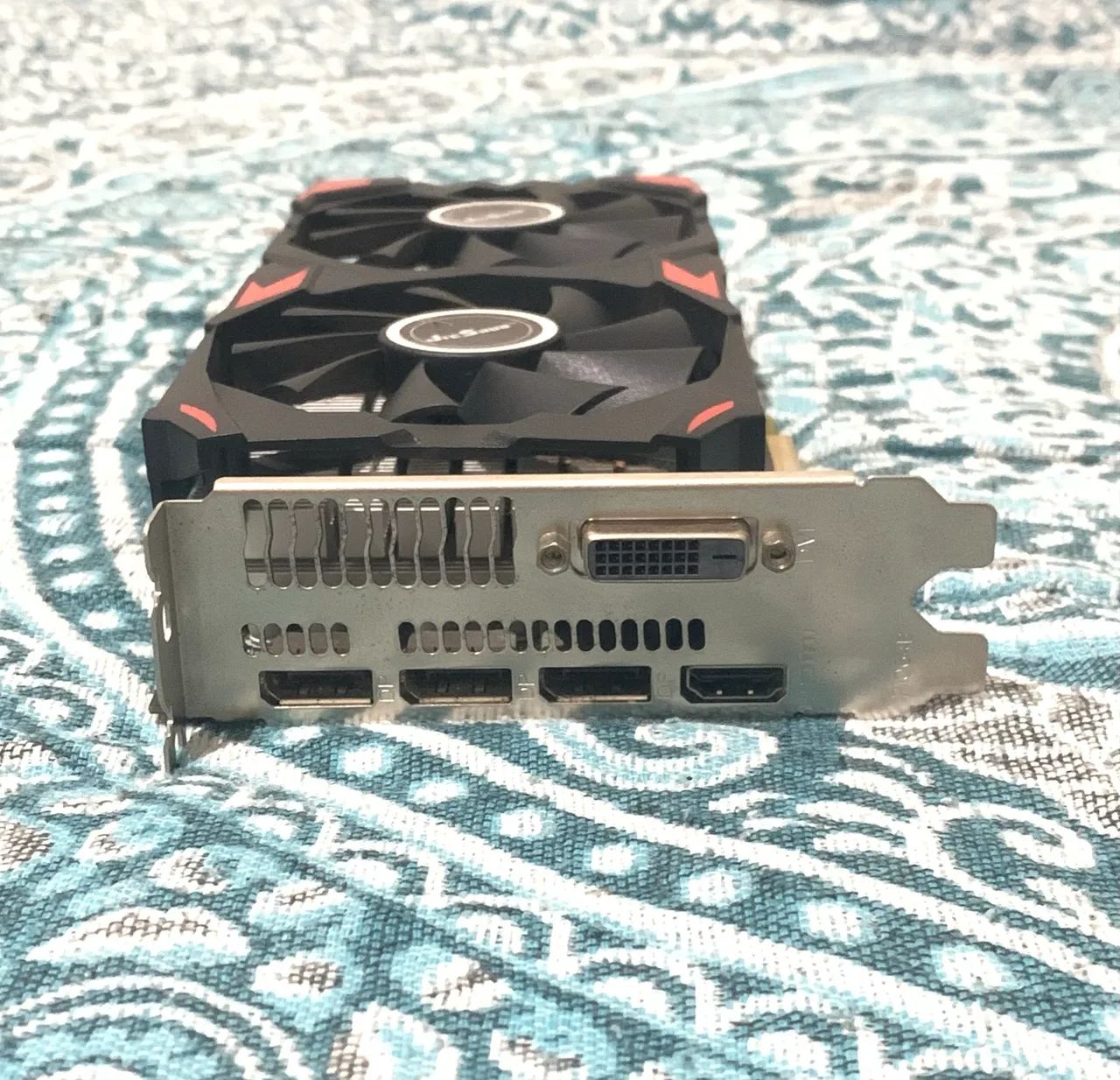 Placa de vídeo RX 580 8GB Jieshuo muito conservada!  - Foto 5